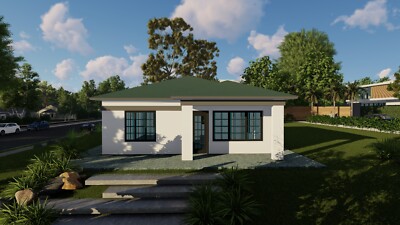 Plans for 2-Bedroom Tiny Home | 27'x36' | 972sqft | DIY Blueprint