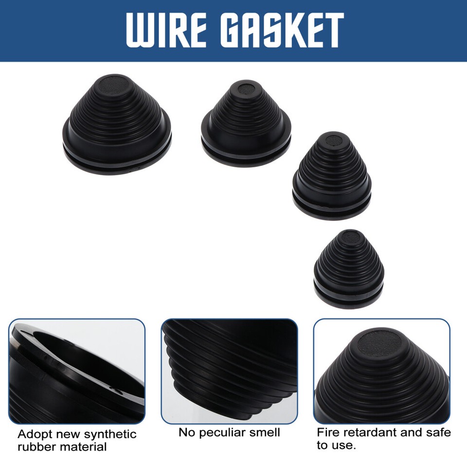 Wire Protection Gasket Eyelet Ring Guard Coil Hole Grommets eBay
