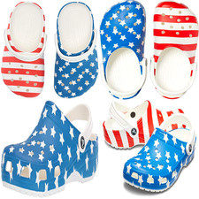 american flag crocs mens 12