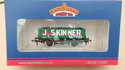 Bachmann Nebenbahn 37-063 5 Bohlenwagen J. SKINNER NEU