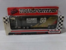 Matchbox Super Star Transporter Alliance Racing Team 1993 Black/Gold 060121DMT