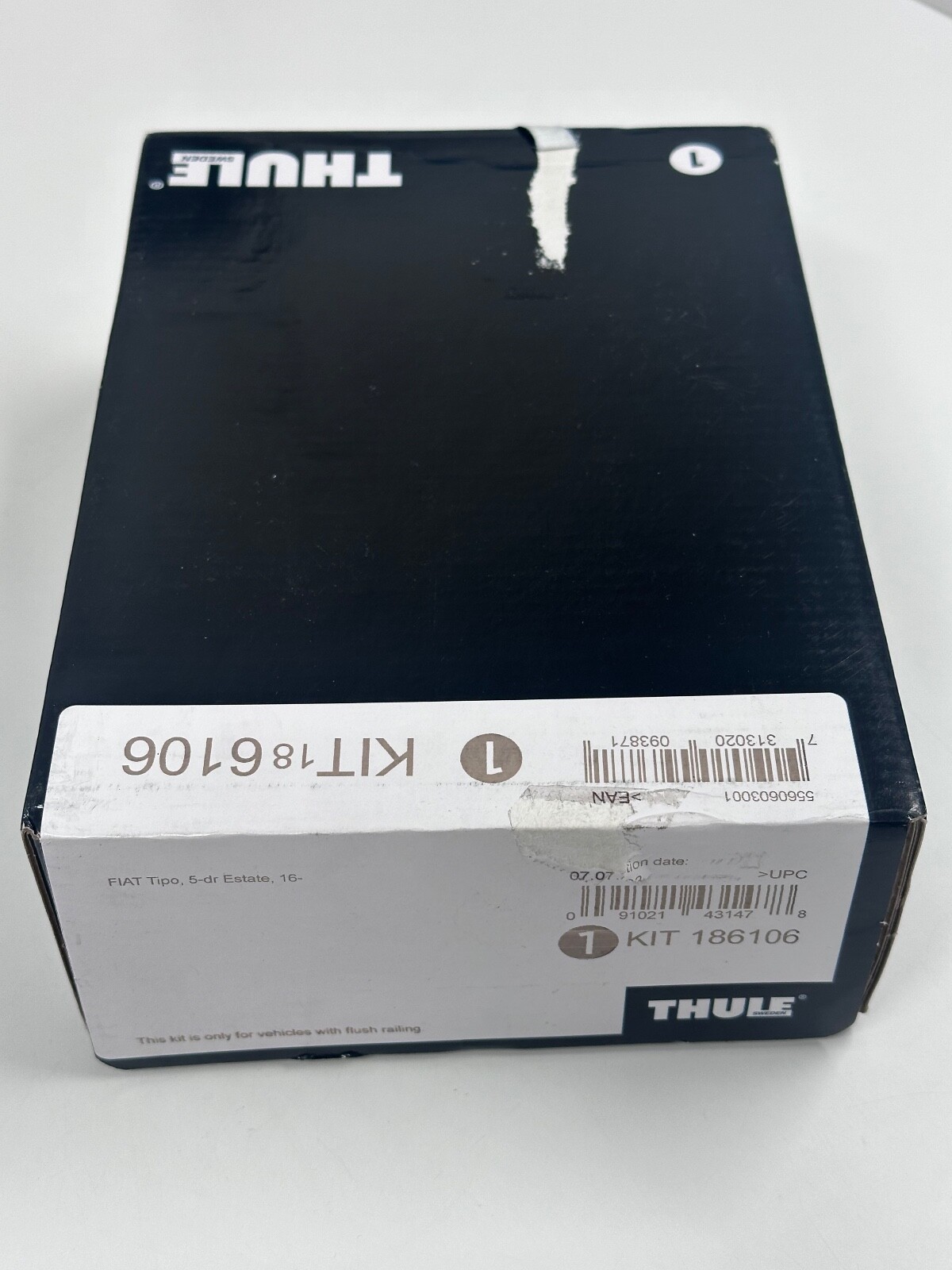 THULE FITTING KIT 6106 TATTY BOX FITS FIAT Tipo, 5-dr Estate, 16-