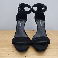 Nine West Bradery Suede heels, Pumps sandals Open Toe Size 6