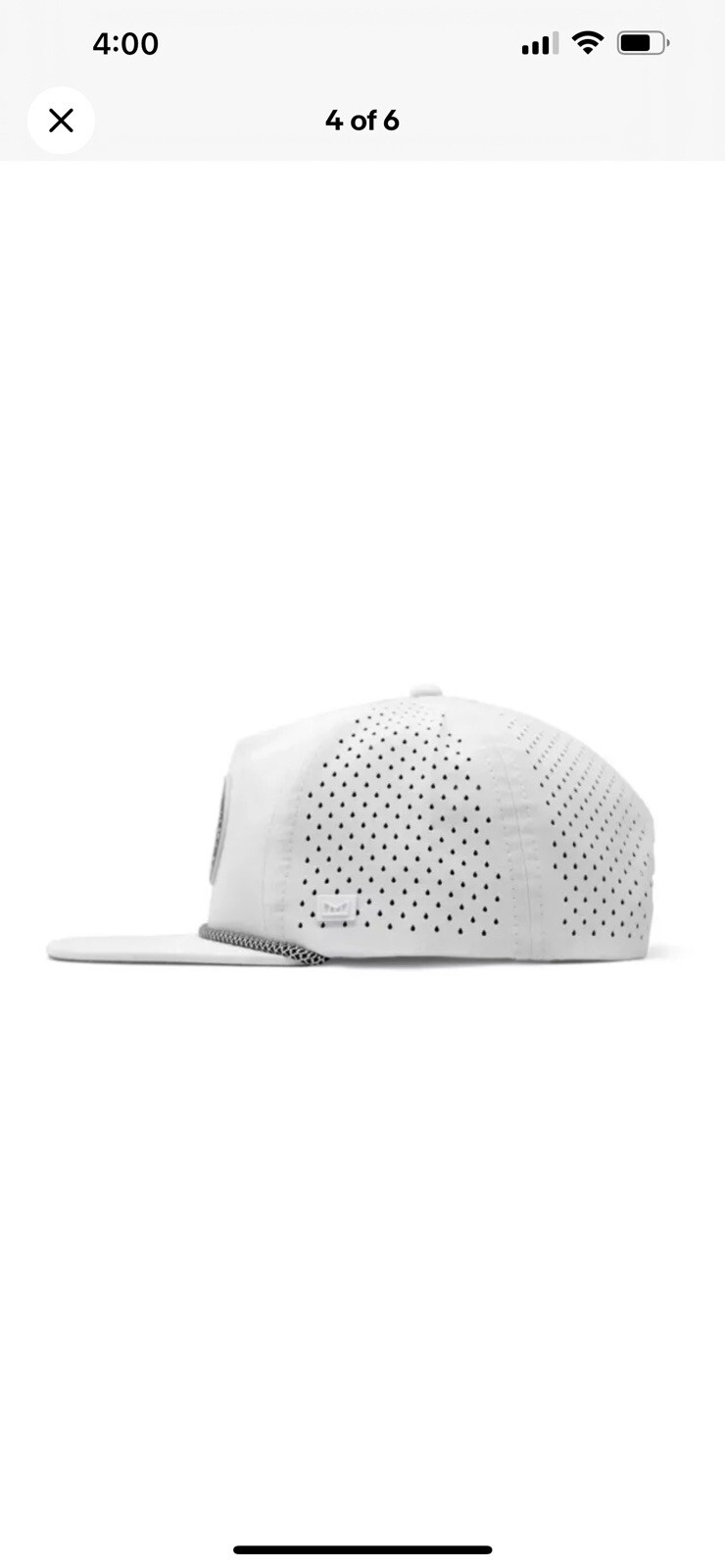MELIN | HYDRO CORONADO ANCHORED PERFORMANCE SNAPBACK HAT SMALL SOLD OUT!! RARE!! image 2