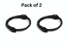 2 Handmade African Faux Elephant Hair Bracelets - Eco-Friendly Plant Fiber Kenya