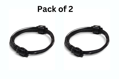 2 Handmade African Faux Elephant Hair Bracelets - Eco-Friendly Plant Fiber Kenya