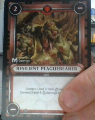 Warhammer Champions Savagery TCG: Resilient Plaguebearer