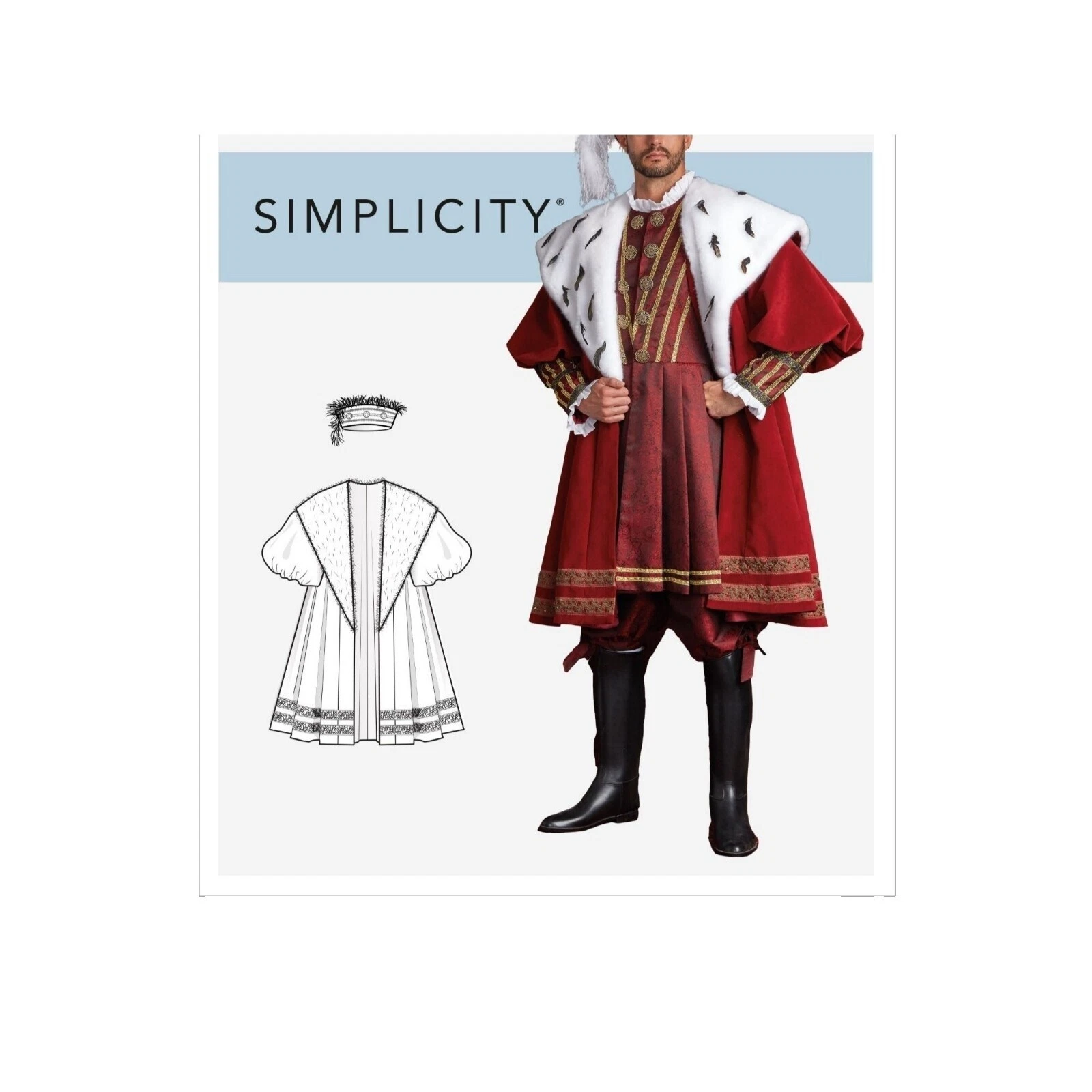 Simplicity Men's Coat/Jacket Sewing Patterns