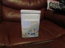 COLLECTABLE EMPTY TIN FROM THE TALES OF HONEYSUCKLE HILL POPPY MEADOWSWEET