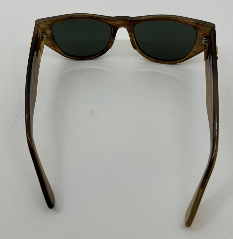 Chanel Tortoiseshell Women's Sunglasses Gold CC Logo With Satin