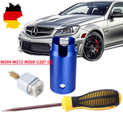 Mercedes ELV Lenkradverriegelung ReperaturW204 W212 W209 C207 Motor + Werkzeug~