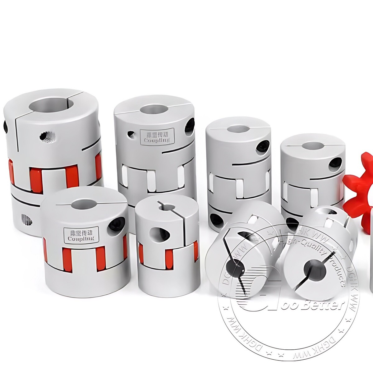 Giunto Albero Flessibile CNC A Ragno In Plastica - Tutte Le Misure, Per Motori Stepper - Foto 3