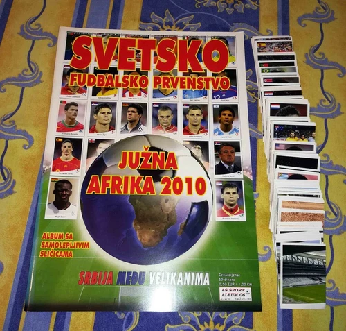 FIFA World Cup 2010 South Africa As Sport (Serbia) PICK ANY STICKER #1-200#