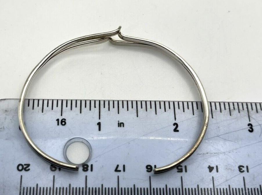 Upscale MODERNIST Petite Solid Sterling Silver 92… - image 7