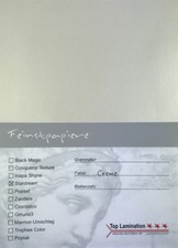 25 Blatt metallic Papier DIN A3 120g creme 297x420 mm Stardream schimmernd