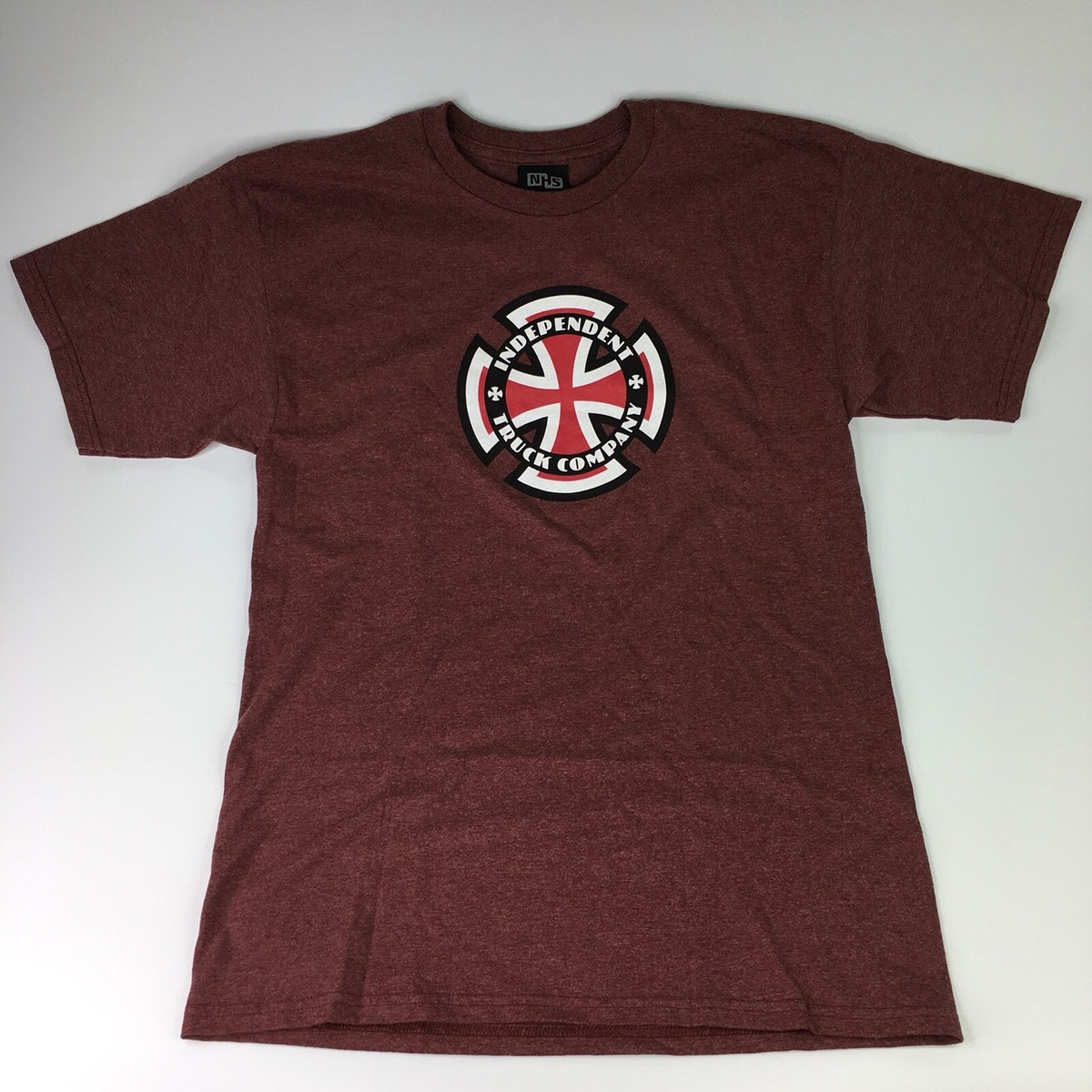 Independent Truck Company Red W/ Logo Skateboard Tee Shirt MEDIUM