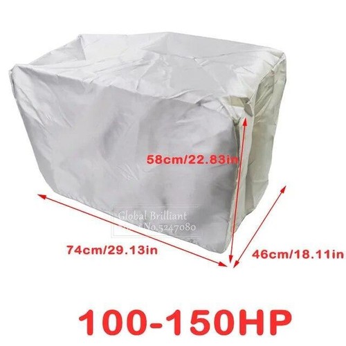 Cubierta impermeable para barco motor yate medio fueraborda anti UV a prueba de polvo marina - Imagen 10 de 11