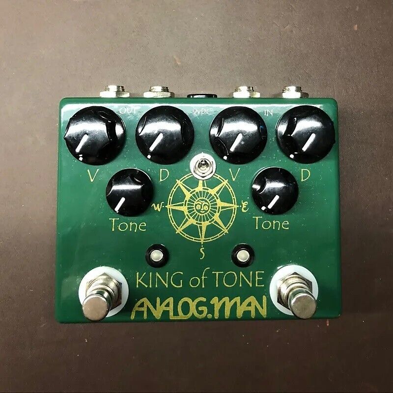 NEW Analogman King of Tone 2020 high Gain on both sides NEW Analogman King of Tone 2020 high Gain on both sides