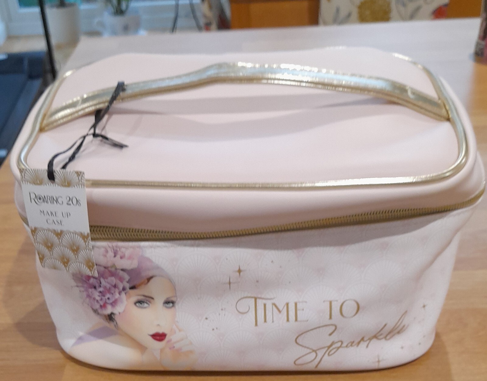 CLINTONS STUNNING ART DECO ROARING 20's ZIPPED MAKEUP/TOILET BAG BNWT eBay