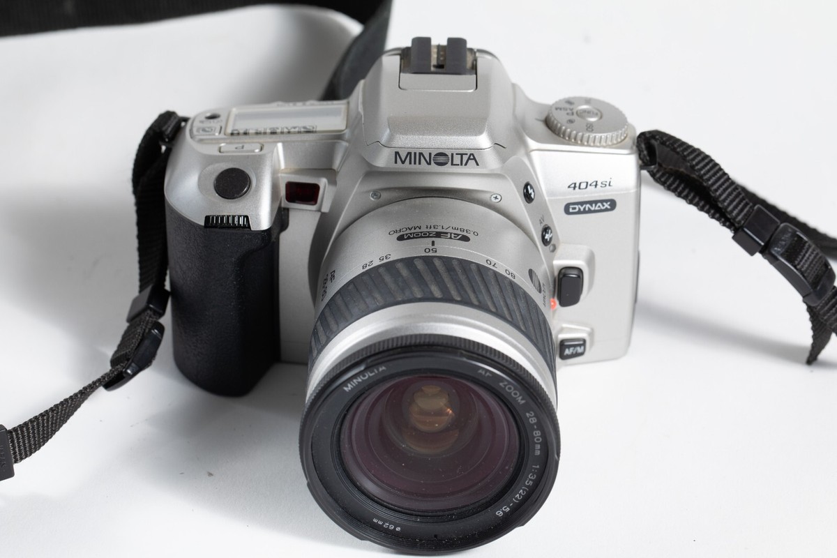 Minolta Dynax 404si - Boîtier Argenté 35mm - Testé Et Fonctionnel - N°99915517