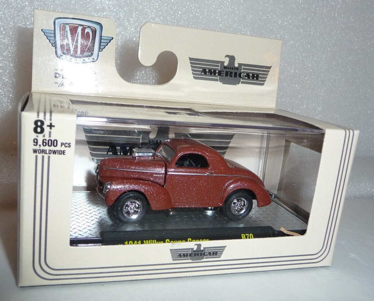 M2 Machines 1941 Willys Coupe Gasser 1:64 Diecast