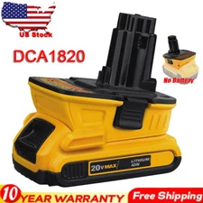 20V Battery Adapter Converter 18V to 20V Max Li-Ion Tools For DEWALT DCA1820