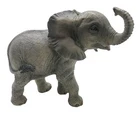 'Out Of Africa' Collection Elephant Calf Statue Figure Ornament Realistic New
