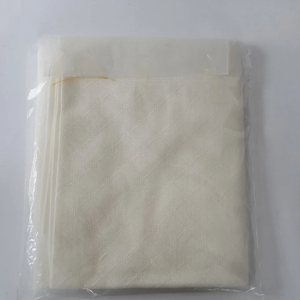 Leisure Arts Afghan Abby Cloth for Counted Cross Stitch Soft White 45x58" New - Image 3 of 4