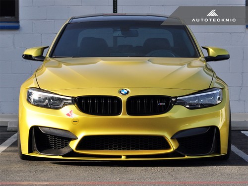AUTOTECKNIC PERFORMANCE CARBON FIBER FRONT BUMPER TRIM - BMW F80 M3 F82 F83 M4 - Bild 2 von 3