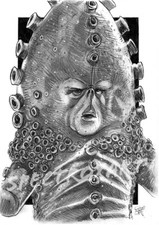 DOCTOR WHO ORIGINAL ART "Zygon" by Spectroxart