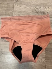 Thinx for All Leaks Hi Waist Incontinence Underware  in rose gold