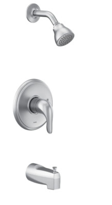 Moen UTL183EPBC Chateau M-CORE 2 Serie Wanne / Dusche EP Rand Gebürstet Chrom