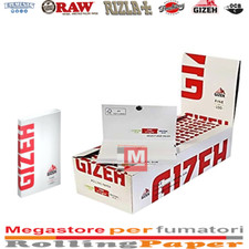 CARTINE GIZEH ROSSO FINE CORTE DOPPIE RED MAGNETICO - SCATOLA DA 20 LIBRETTI