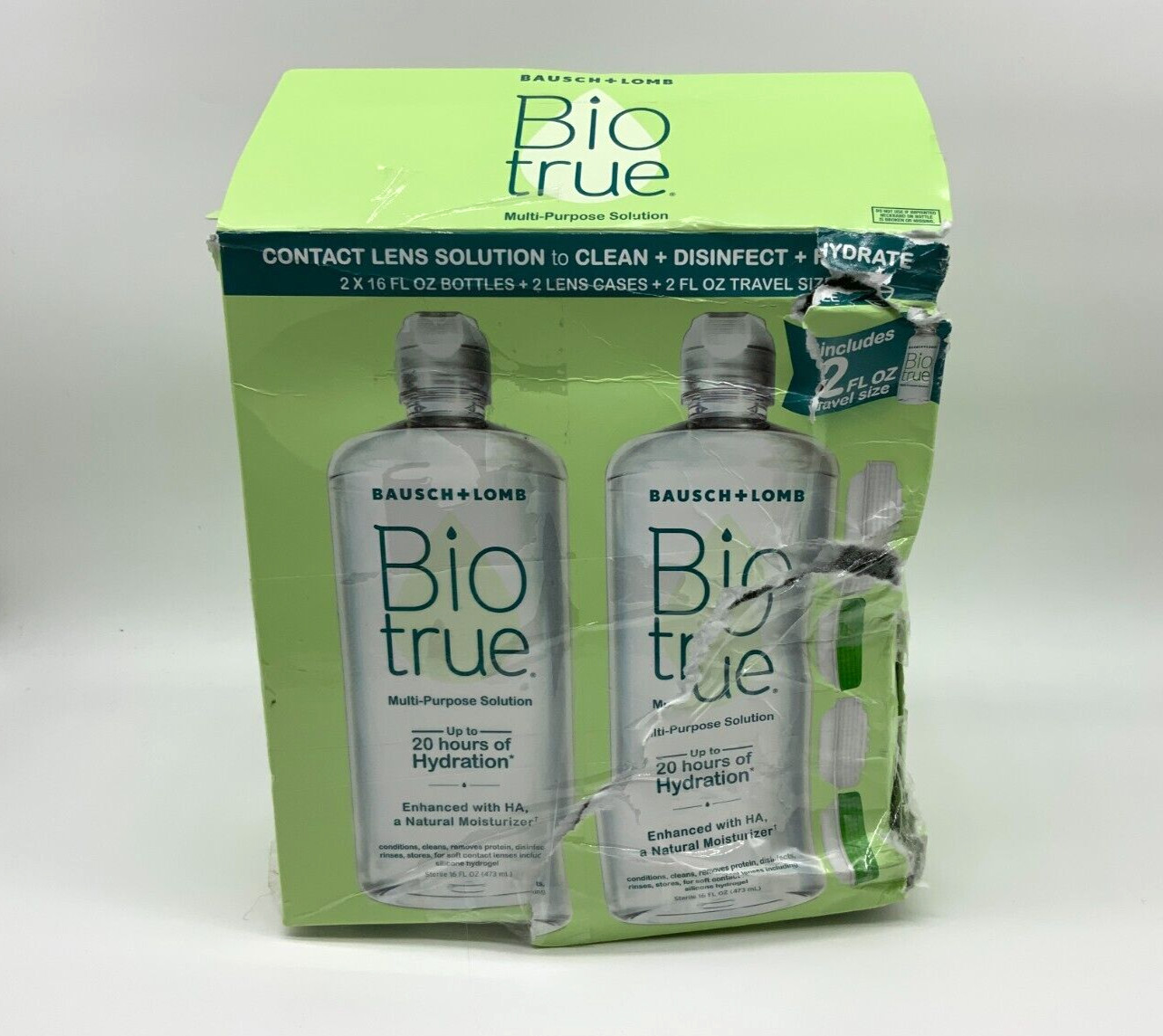 Biotrue Contact Lens Solution for Contact Lenses - 16 fl oz Each (2 Pack)