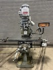 9” x 48” Bridgeport Vertical Mill, Series I, DRO & Feed, Tooling