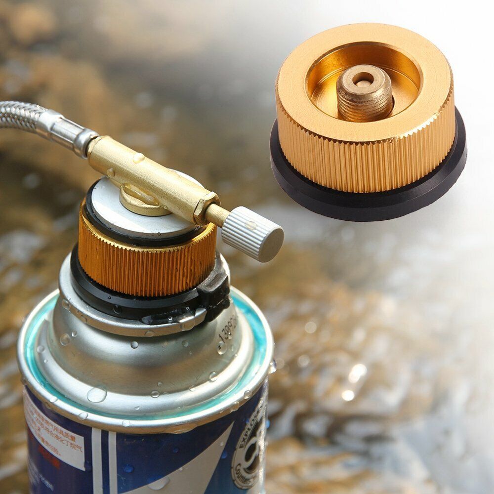 2x Gasflasche Adapter für MSF1a Kartusche Campingkocher Adapter