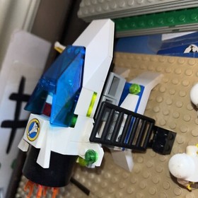 Vintage Lego Town Space Simulation Station 6455 100% Complete Instructions Port