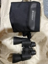 BARSKA 10X50mm BLACK BINOCULARS WITH CARRYING CASE  Never Used