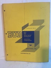 BUD Radio Sheet Metal Enclosures/Electronic Components Catalog Illustrated 68-C