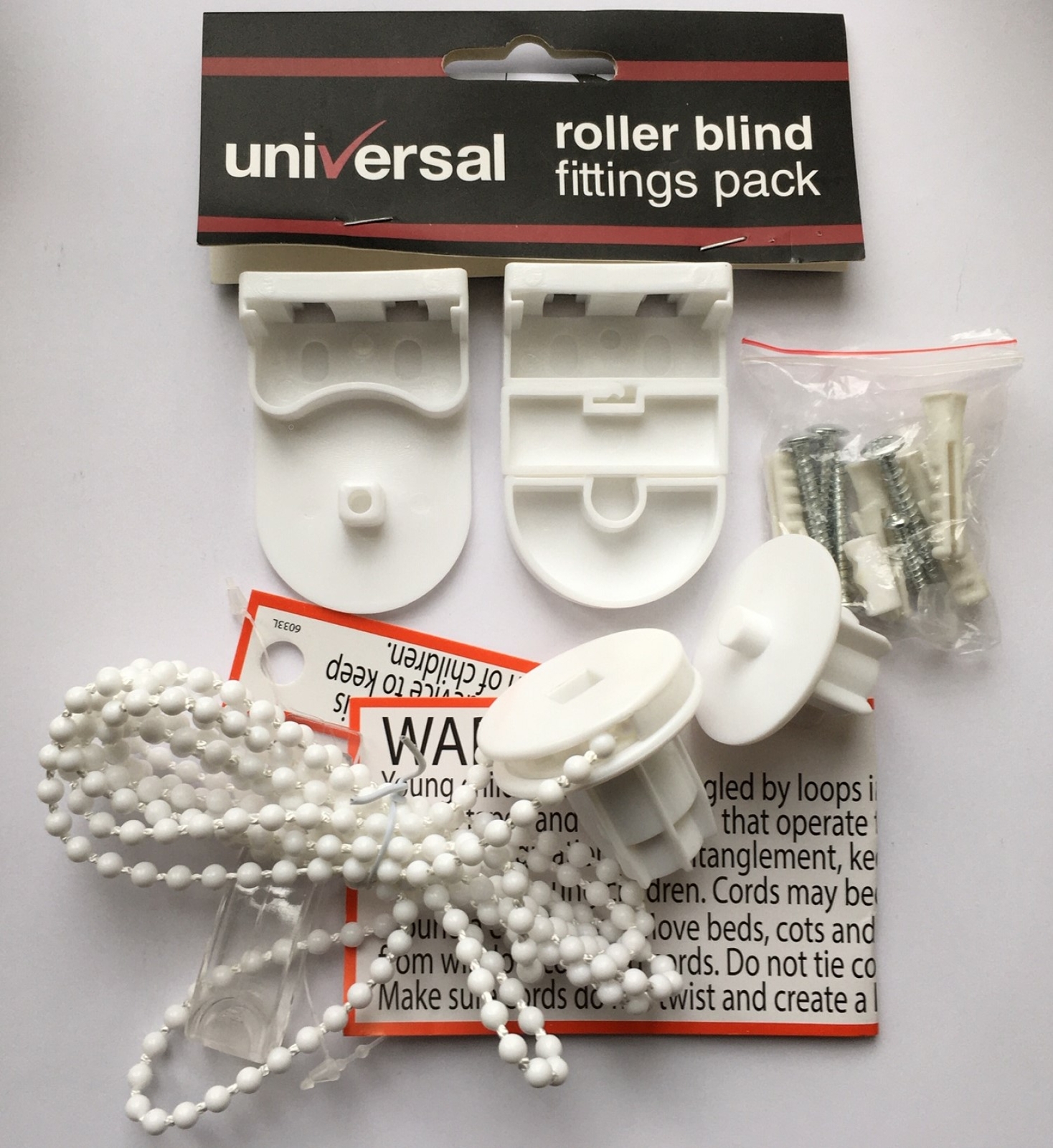 Universal Roller blind repair kit / fixing kit 25mm tube