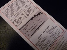 Daisy "Classic" Model 960 Deluxe Training Rifle Hang Tag - Repro - Plymouth MI