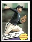 1985 Topps #7 Nolan Ryan Baseball Card 1303E