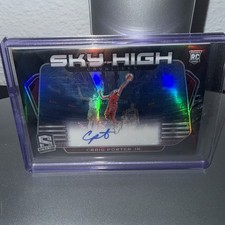 2023-24 Panini Spectra Sky High auto  SKY-CPJ Craig Porter Jr. /99  Cavs RC