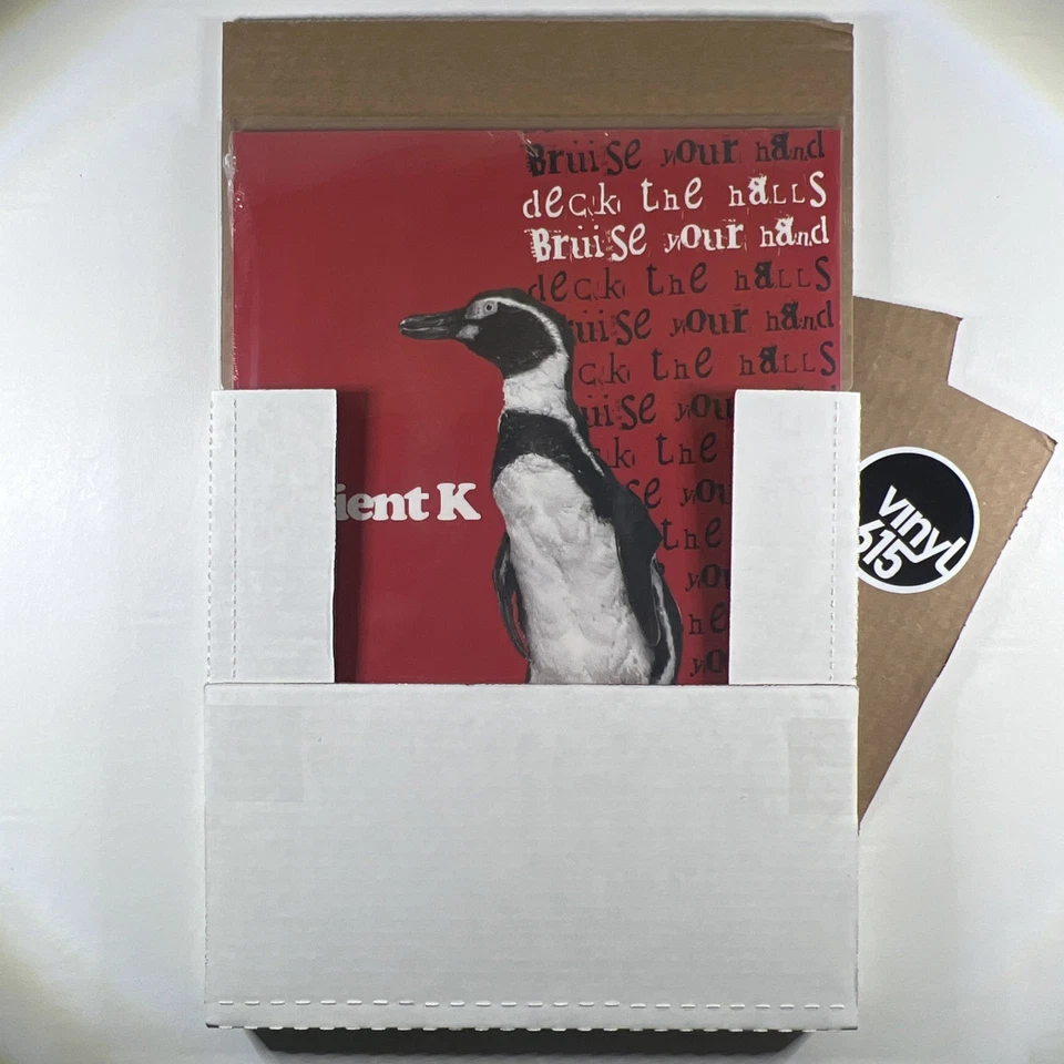 Relient K - Deck the Halls Bruise Your Hand LP Gotee Sealed 2023 Ltd Ed 1k Swirl - Image 3 of 3