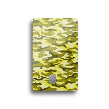 Woodland Camo Card Skin YELLOW 