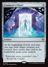 Conjurer's Closet (EX) Blink creature ETB trigger MTG Discount: 5+ Magic Singles