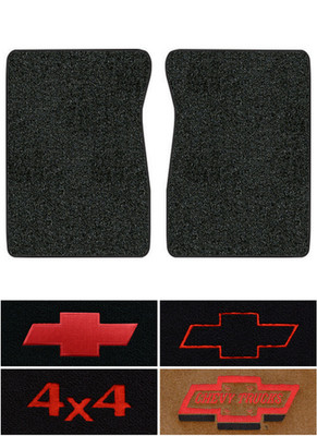 1975-1986 Chevy C10 Floor Mats - 2pc - Cutpile
