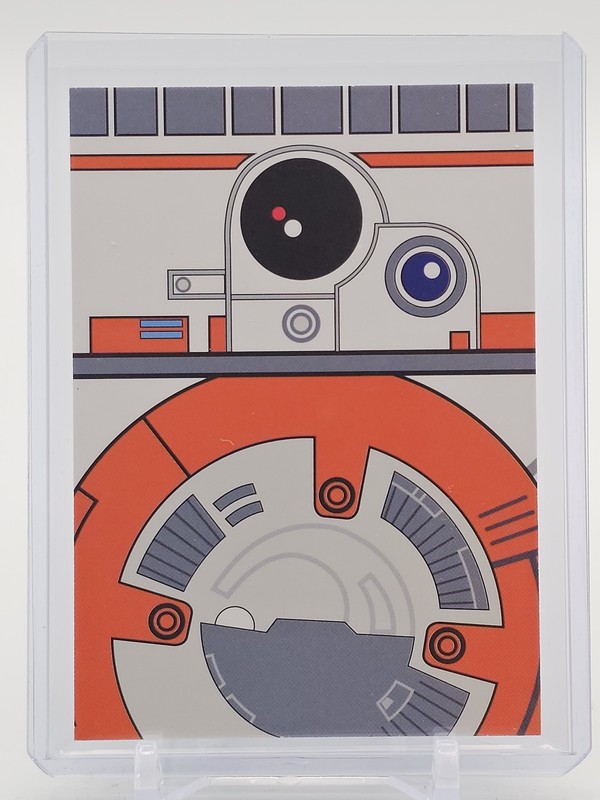 ROLLING SLOT MACHINE 2025 TOPPS STAR WARS MASTERWORK BB-8 #BB8-8 Q3694
