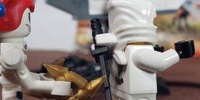 Lego Ninjago #2260 Ice Dragon Attack 2011 Complete with Minifigs & Manual Nice!