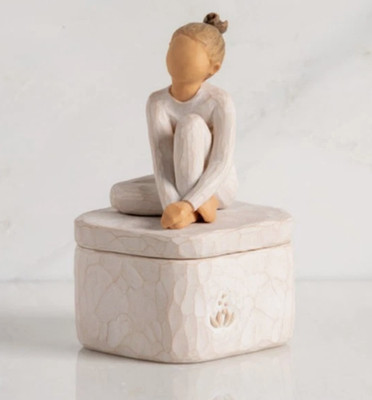 WILLOW TREE The Dancer Figurine Box w/Lid #28098 by Susan Lordi (NEW In BOX)